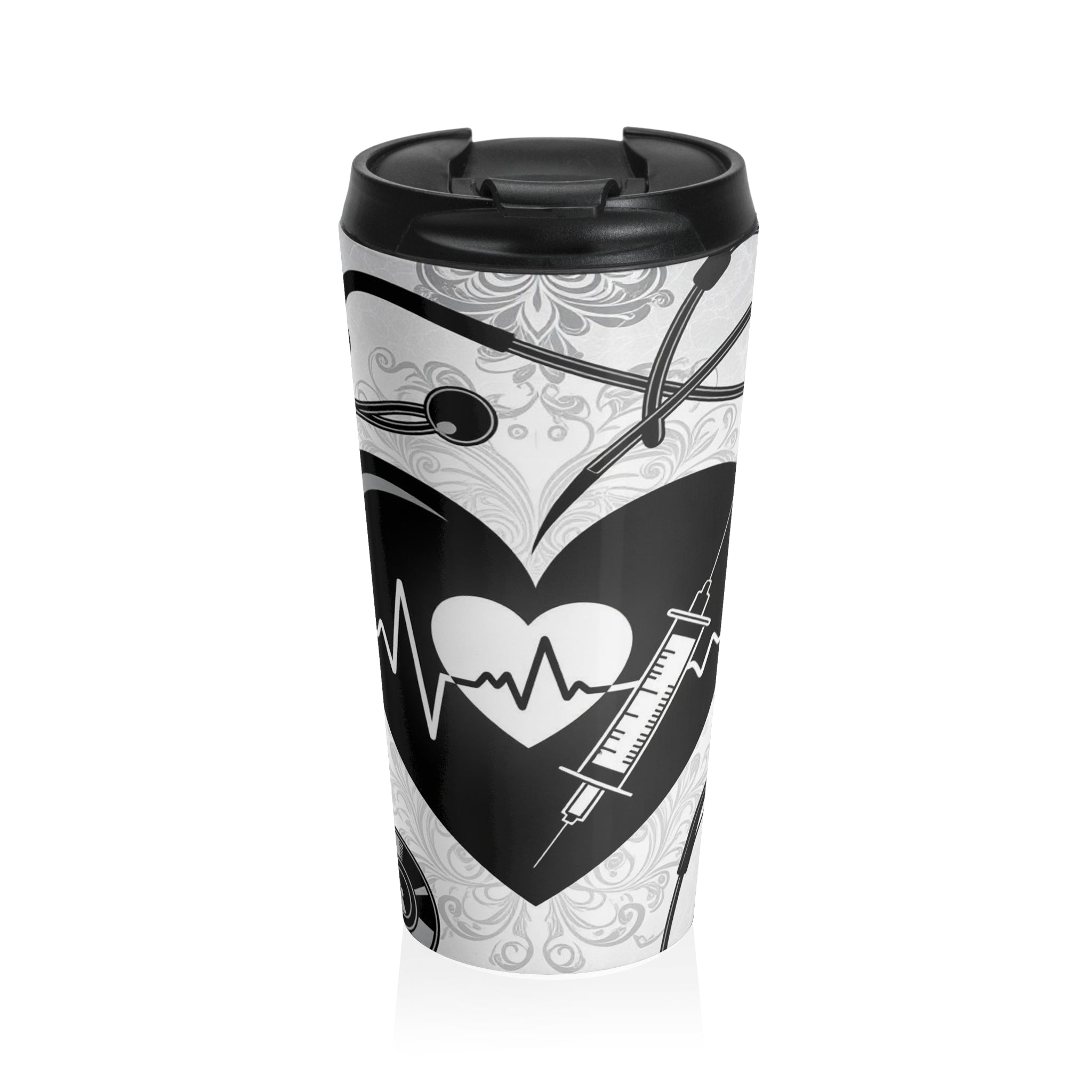 Travel Mug Nurse Snark Stay Hydrated Stainless Steel