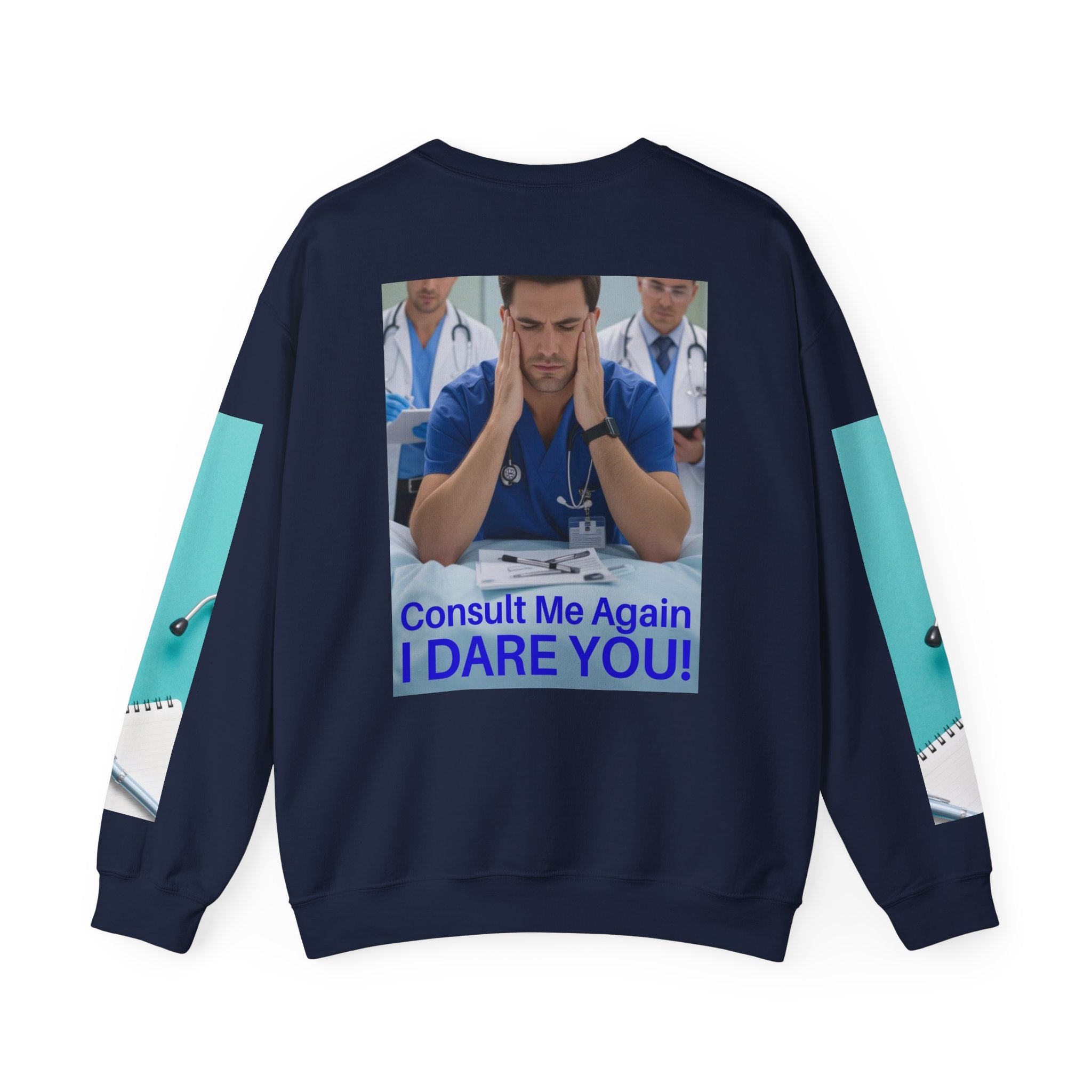 Nurse Snark MD Humor Sweatshirt