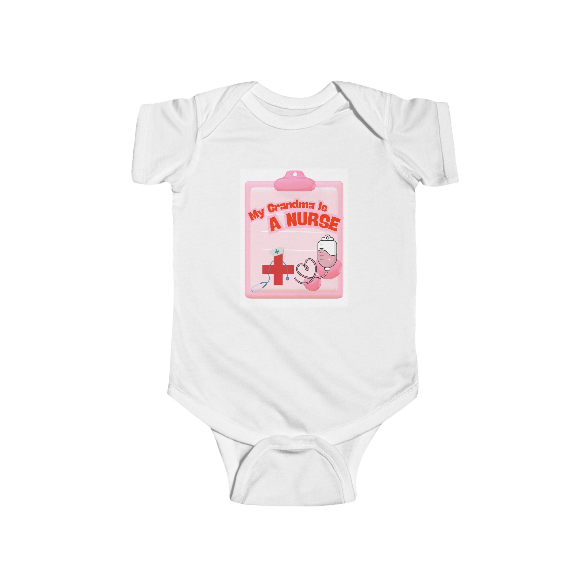 Infant Bodysuit - Nurse Snark My Grandma is a Nurse