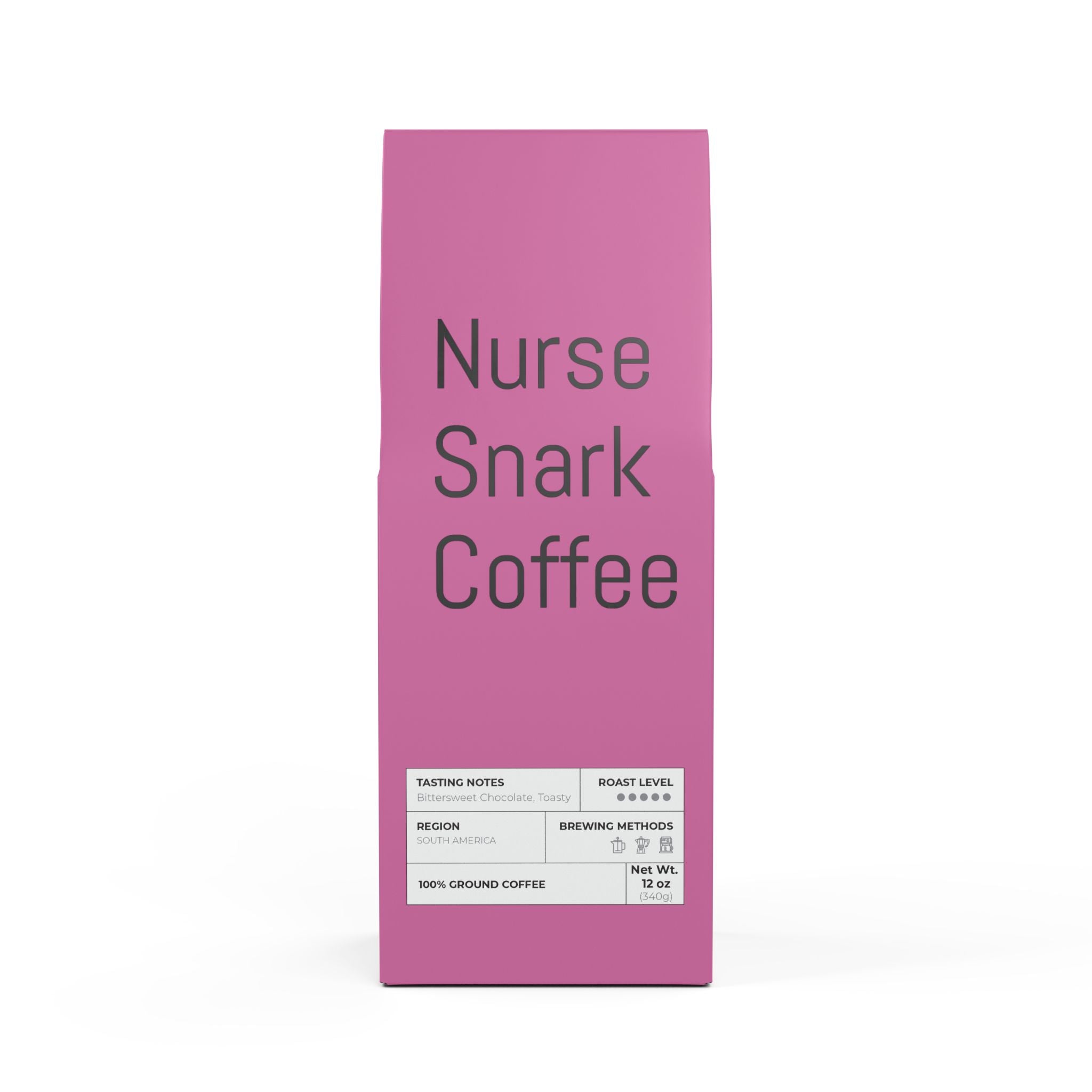 Nurse Snark Bitterroot Coffee Blend (Dark French Roast)