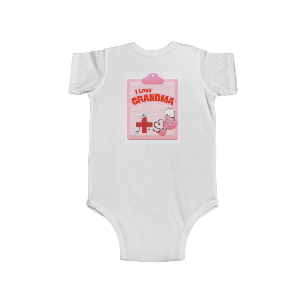 Infant Bodysuit - Nurse Snark My Grandma is a Nurse