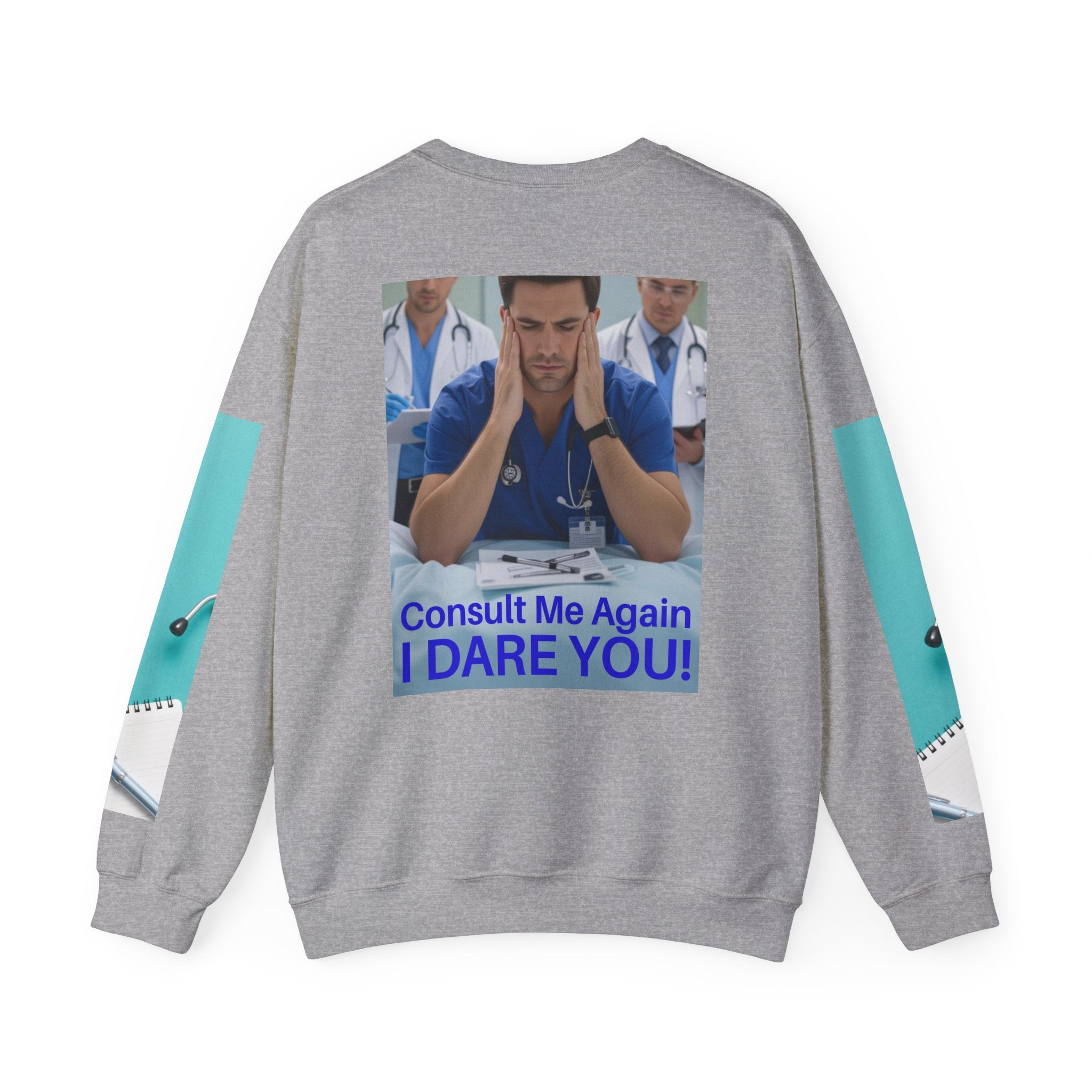 Nurse Snark MD Humor Sweatshirt