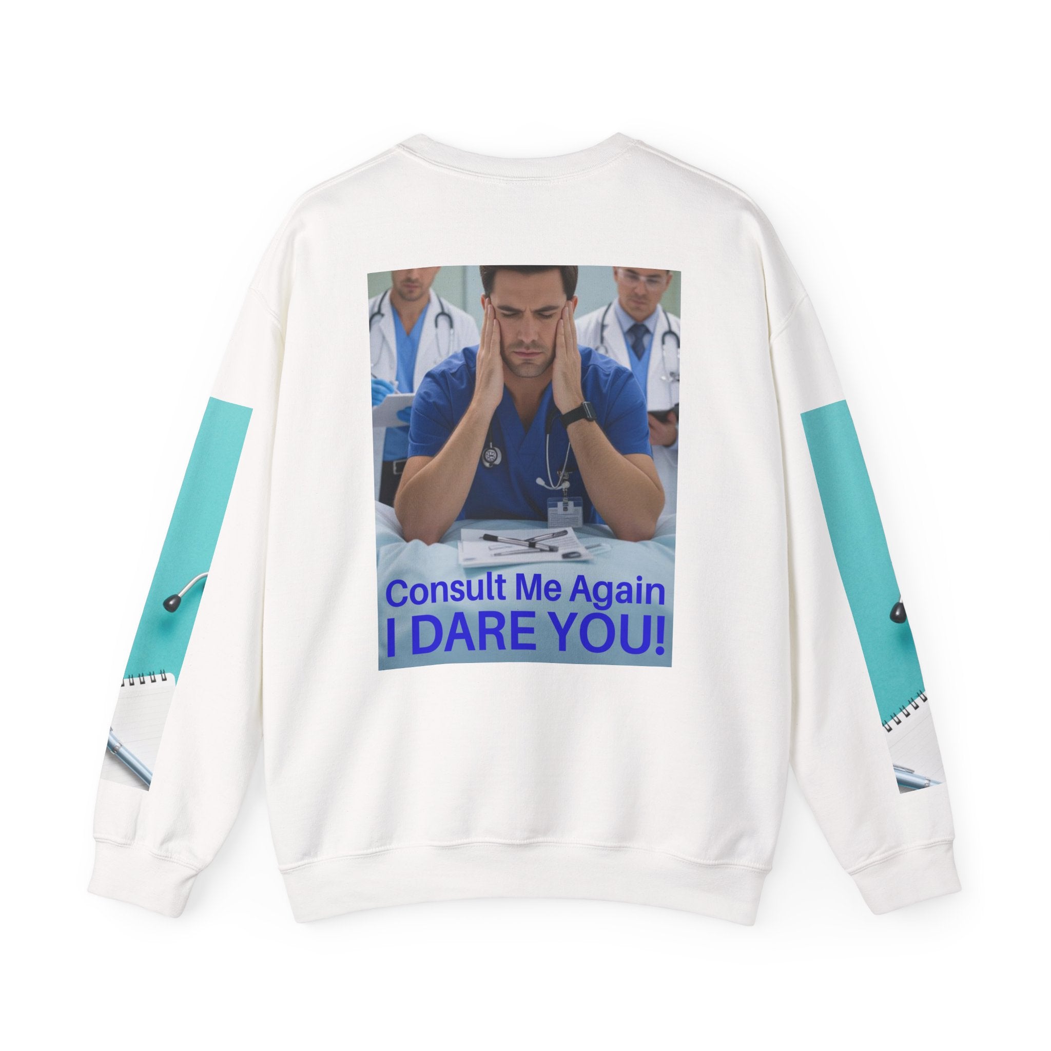 Nurse Snark MD Humor Sweatshirt