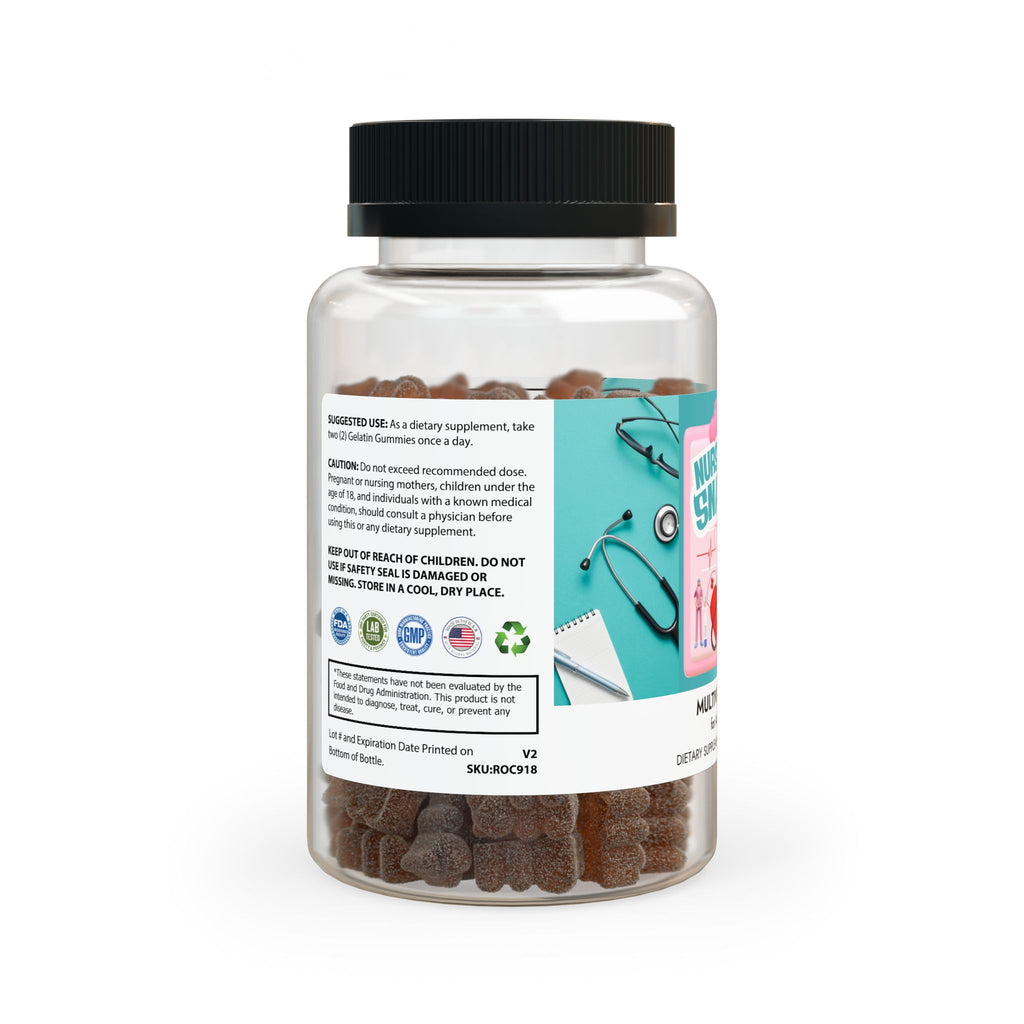 Nurse Snark Multivitamin Gummies for Nurses(60 Gummies)