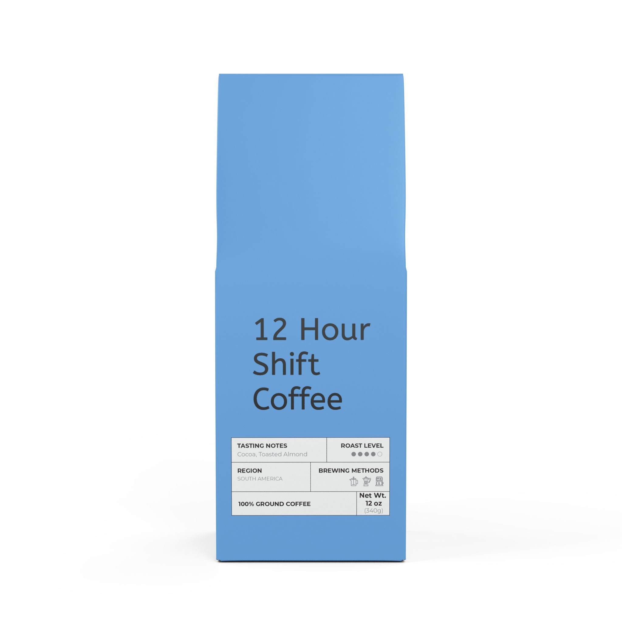 Nurse Snark 12 Hour Shift Cascades Coffee Blend (Medium-Dark Roast)