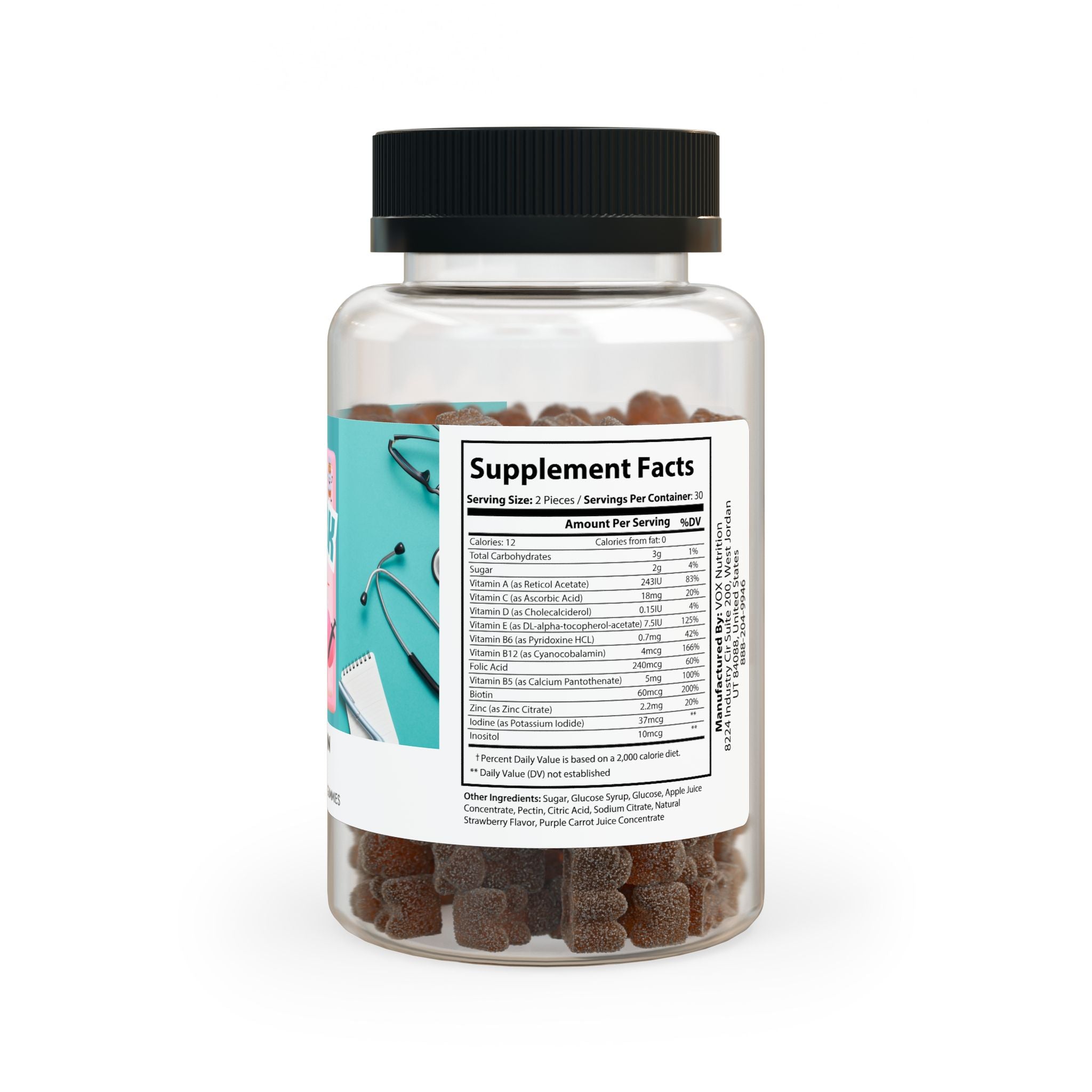 Nurse Snark Multivitamin Gummies for Nurses(60 Gummies)