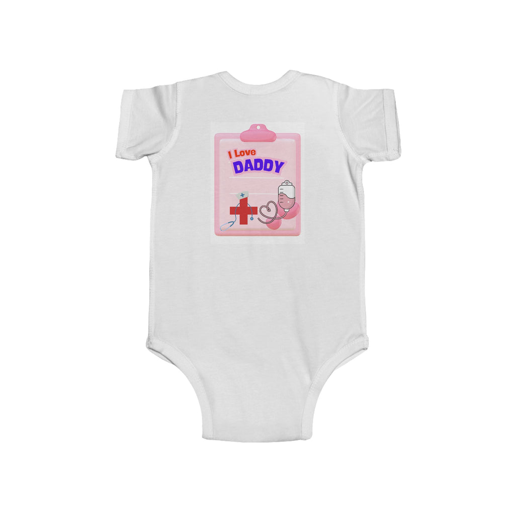 Infant Bodysuit - Nurse Snark My Dad Is A Nurse Design