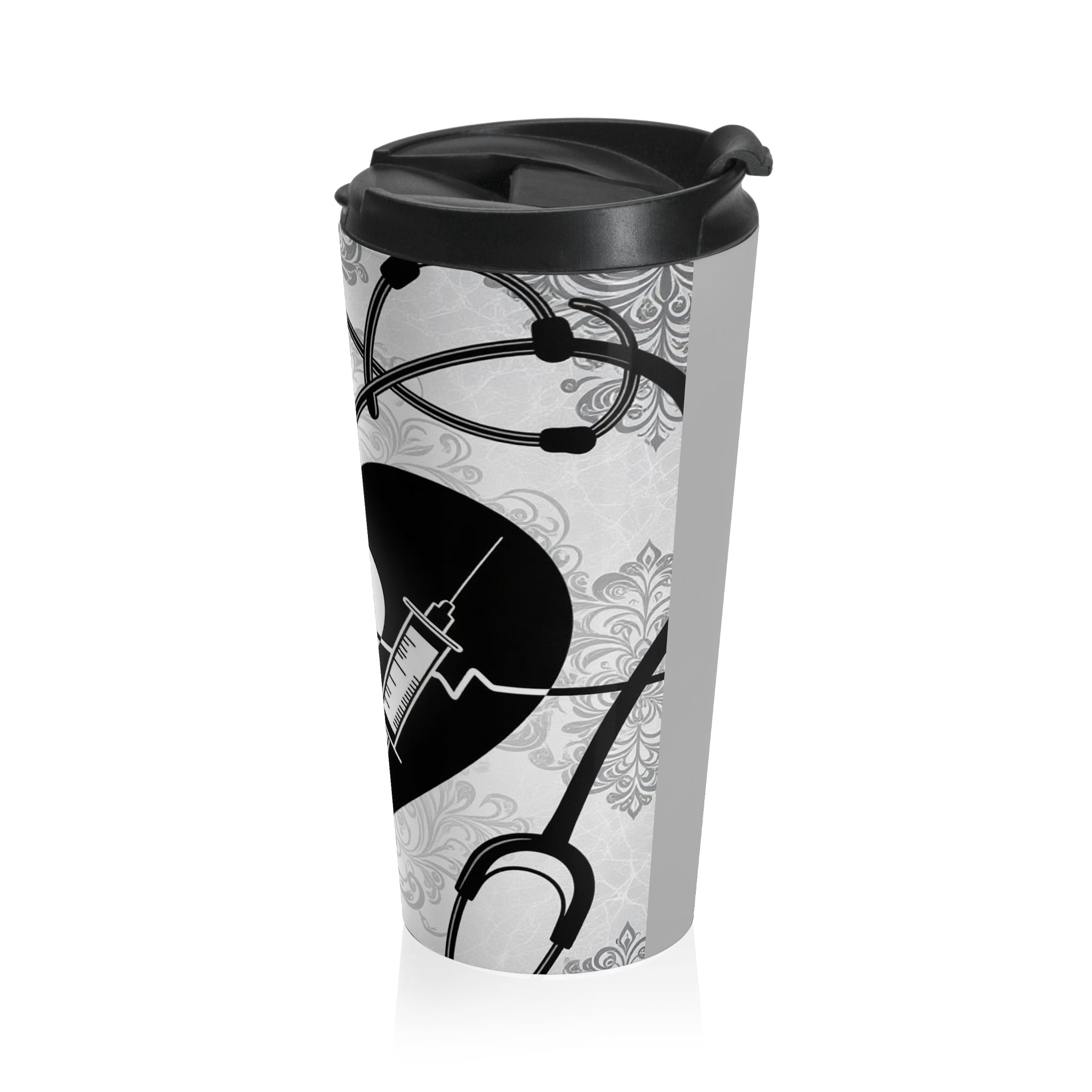 Travel Mug Nurse Snark Stay Hydrated Stainless Steel