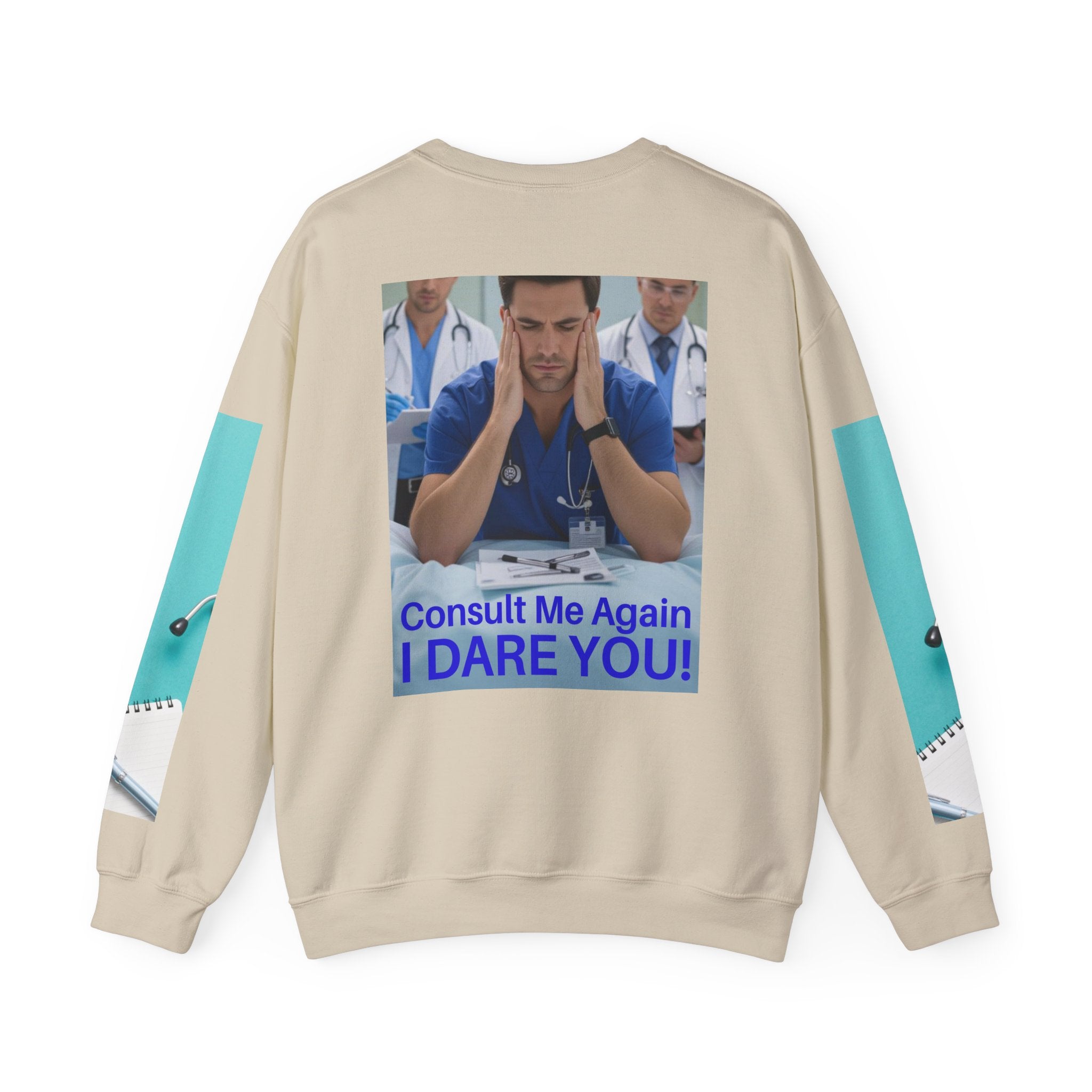 Nurse Snark MD Humor Sweatshirt