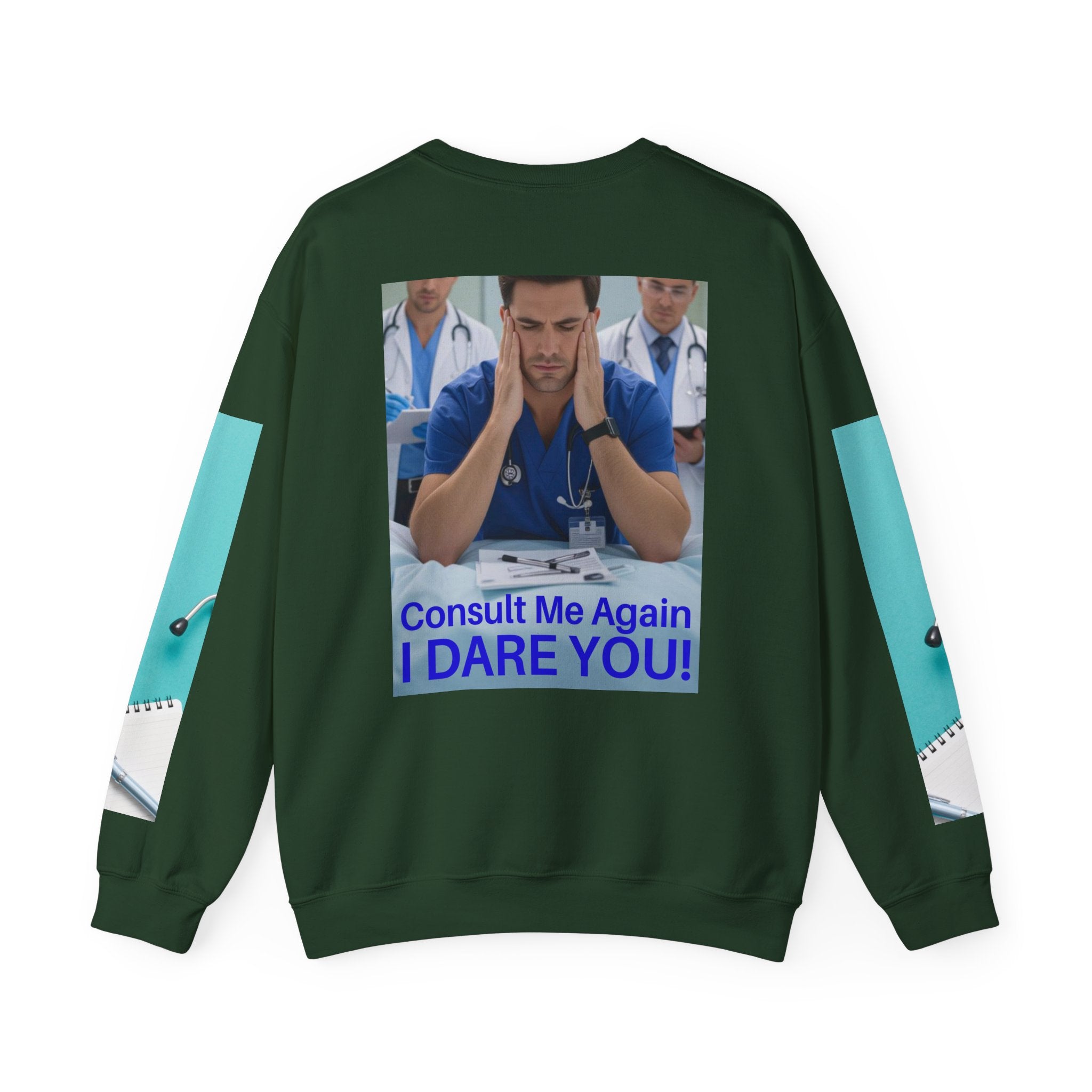 Nurse Snark MD Humor Sweatshirt